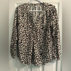 Leopard Print Women's Top
